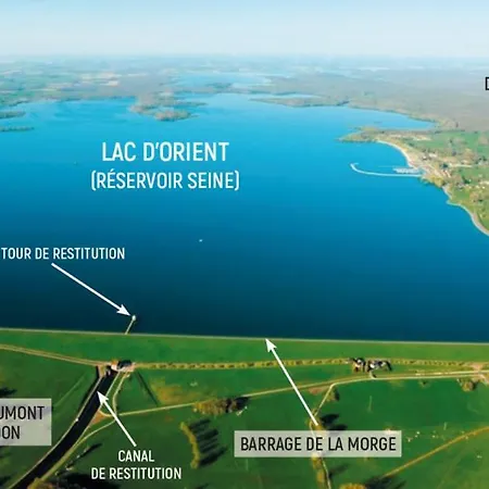 Maison Eco-chic 4 Proche Et Troyes Jardin Wifi Nigloland * Lusigny-sur-Barse